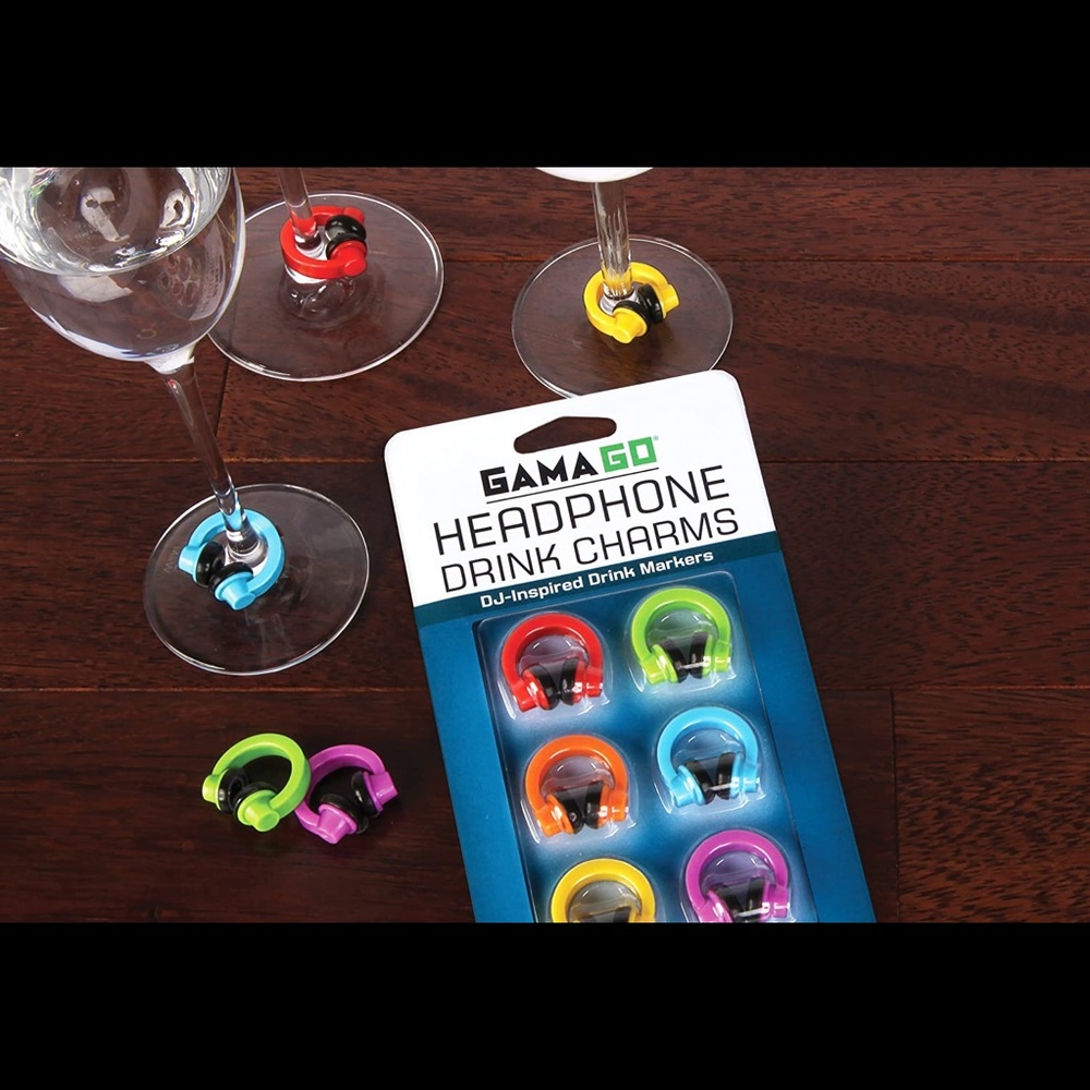 GAMAGO Headphone Drink Charms